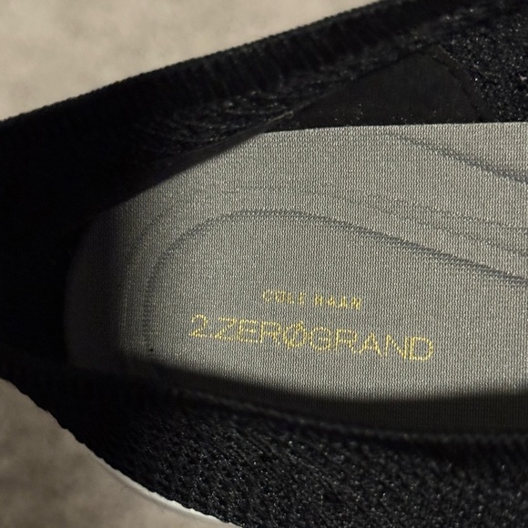 Cole Haan Black Sneakers Minimalist Design - Picture 3 of 4